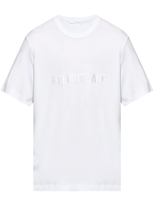 T-shirt in jersey bianco HELMUT LANG | O04HM599100